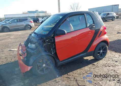 2008 Smart Fortwo Passion/Pure из США, поврежденный, VIN WMEEJ31X68K170400